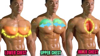 TOP 5 INNER LOWER AND UPPER CHEST WORKOUT WITH BODYWEIGHT AT HOME OR GYM [upl. by Gall14]