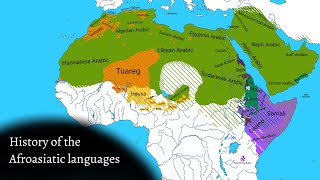 History of the Afroasiatic languages Timeline [upl. by Maisel]