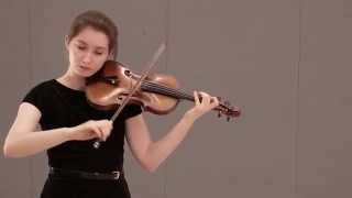 Bach Partita no 2 in D minor  Gigue [upl. by Anneres252]