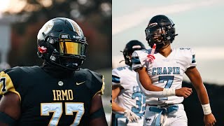 MAKING HISTORY 10K YARDS 2 IRMO VS 12 CHAPIN SCHSL 5A FOOTBALL [upl. by Yvon]