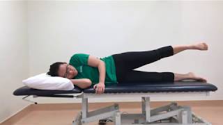 NUH Physiotherapy  Hip abduction [upl. by Atilehs]