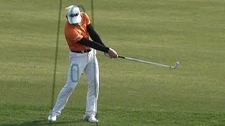 Slow HD LIANG Wen Chong IRON with Practice Golf Swing 2013 2European Tour梁文冲 [upl. by Sheeb510]