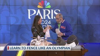 Learn to fence like an Olympian [upl. by Mommy]