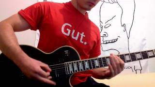 Disturbed  Who Guitar Cover Immortalized 2015 [upl. by Eerol]