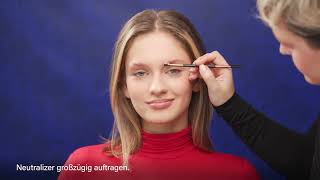 RefectoCil Augenbrauen Lifting mit dem Brow Lamination Kit [upl. by Yalahs880]