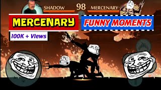 Mercenary Funny Moments  Trolling Mercenary  CSK OFFICIAL  Shadow Fight 2 [upl. by Yeldoow]