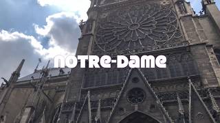 Vor dem Feuer vom 15 April 2019  Die Kathedrale von NotreDame  Paris [upl. by Marcie]