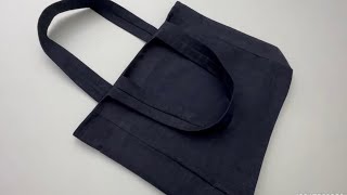 Easy Bag Sewing with Denim Fabric  Very easy bag sewing [upl. by Byran]