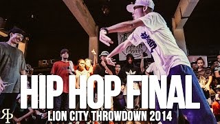 KYOGO JPN vs CAPELLA VIET  HIP HOP FINAL  LION CITY THROWDOWN 2014  RPProductions [upl. by Nnaerb609]