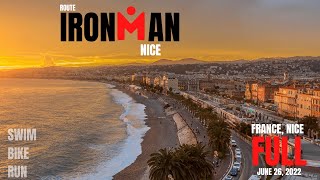 IRONMAN Nice 2024  Course  Parcours  Triathlon  Live [upl. by Ahsead]