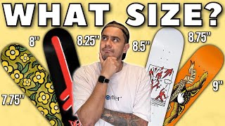 What Size Skateboard Should YOU Ride [upl. by Lirba]