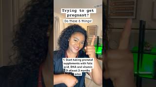 Want to get pregnant 6 tips for you 😊ttc pregnancytips [upl. by Notsur]