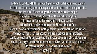 Richter 214 Und der Engel des HERRN kam von Gilgal herauf nach Bochim und sprach Ich habe euch au [upl. by Ardnic]