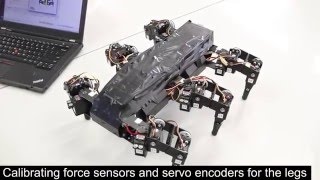 Roboscoop Hexapod Gaits [upl. by Salvay978]