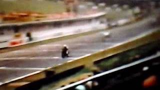 Classic Motorcycle Racing Brands Hatch 1966 featuring Mike Hailwood on the Honda 6 [upl. by Kenrick]