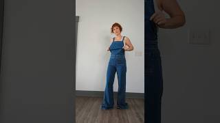 Thrifted Overalls Alteration upcycling thriftedstyle [upl. by Audrie]