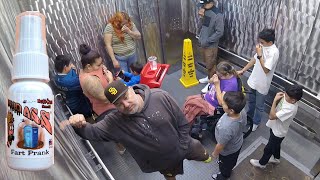 Funny Wet Fart Prank  Trapped In A Elevator [upl. by Rennoc573]