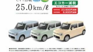 2011 Suzuki Alto Lapin Japanese commercial  ラパンパン [upl. by Arik]