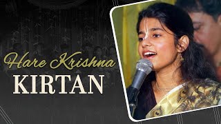 Hare Krishna Kirtan  Maithili Thakur  Krishna Bhajan [upl. by Feodor]