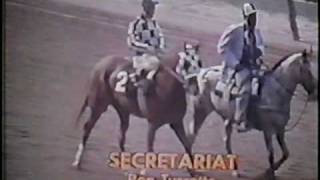 SECRETARIAT  1973 Belmont Stakes  Part 3 CBS [upl. by Nnednarb]