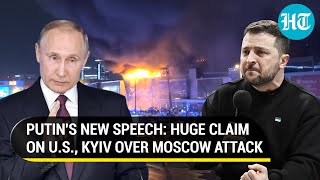 Putins 2nd Speech In 3 Days On Moscow Attack Why Would ISIS Attack Russia Only Ukraine Benefiting [upl. by Talbott]