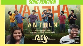 Vaazha Anthem SONG REACTION 😎😎Vaazha Nomadic Voice  Vipin Das  Anand Menen  alizavlogs7354 [upl. by Ayikin]