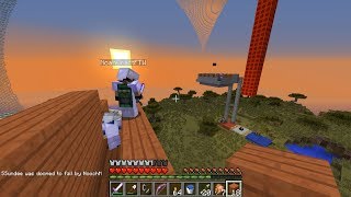 Minecraft Battledome 23 BRIDGE DOME With Vikkstar Woofless Bodil40 CraftBattleDuty amp More [upl. by Zilef]