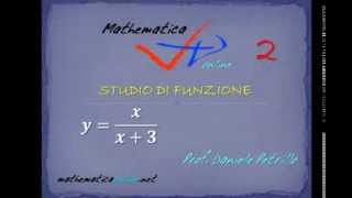 STUDIO DI FUNZIONE FRATTA  01  SEGNO [upl. by Enerol]