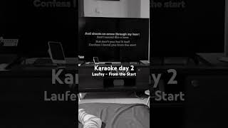 Karaoke Day 2 Laufey  From the Start [upl. by Aihgn]