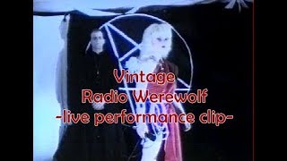 Radio Werewolf live performance clip Germany circa 1991 1 [upl. by Ludba926]