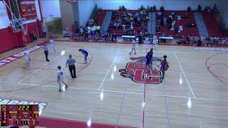 Swartz Creek High vs Kearsley High School Boys Varsity Basketball [upl. by Cully]