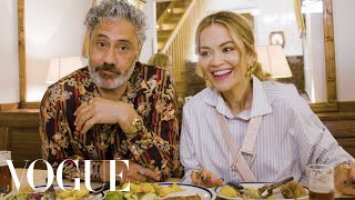 24 Hours With Rita Ora and Taika Waititi  Vogue [upl. by Leuqram]