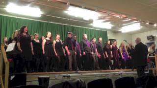 Ysgol Glanaethwy Bangor  Adiemus  Neuadd Rhoshirwaun Hall 280413 [upl. by Ciredec]