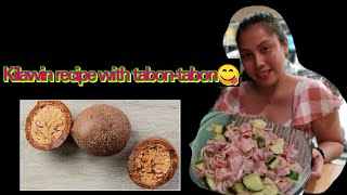 How to make kinilawkilawin with tabontabon [upl. by Nikita168]