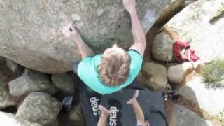 Obelix 7c Malveira Sintra Bouldering [upl. by Ttennaj712]