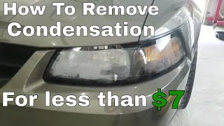 How To Remove Water from Headlights And Completey Reseal Them [upl. by Haimirej906]