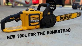 Dewalt Flexvolt Chainsaw Might Be My New GoTo [upl. by Cannon592]