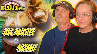 My PARENTS Watched ALL MIGHT VS NOMU For The First Time  My Hero Academia Reaction [upl. by Nasaj]