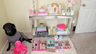 Vlog Makeup Organization Shopping at Target amp Haul [upl. by Tterab695]