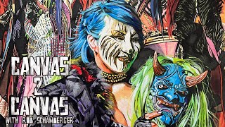 The vibrancy of Asuka WWE Canvas 2 Canvas [upl. by Tiana]