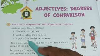 ADJECTIVE AND ITS KINDS  DEGREES OF ADJECTIVES POSITIVE COMPARATIVE SUPERLATIVE [upl. by Gereron]