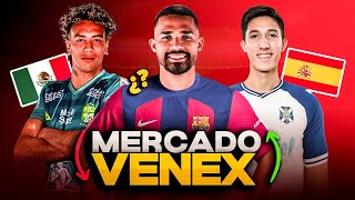 🔥🔀 ¿YANGEL AL BARCA ¿CADIZ A MEXICO  Mercado Venex 2 [upl. by Aran]