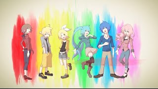 Paintër  halyosy feat VOCALOIDS Collaboration [upl. by Nuawaj72]