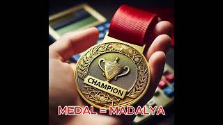 MEDAL  MADALYA english [upl. by Ejrog]