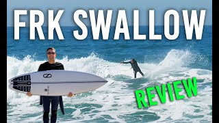 Slater Designs  Firewire FRK Swallow Surfboard Review 4 Days of Testing [upl. by Einnaffit901]