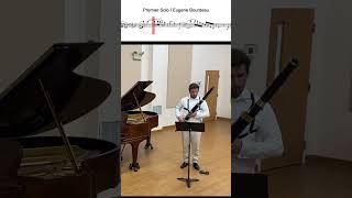 PREMIER SOLO opening by Eugene Bourdeau for Bassoon amp Piano bassoon shorts shortsfeed [upl. by Draper645]