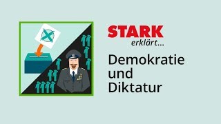 Demokratie und Diktatur  STARK erklärt [upl. by Leahcimauhsoj933]