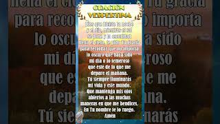 ORACIÓN VESPERTINA 🙏🌄Iluminará tu día y tu mundo dios oracion reflexiones [upl. by Allisan]