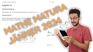 Mathe Matura Wintertermin Jänner 2024  Komplett durchgerechnet [upl. by Hopper564]