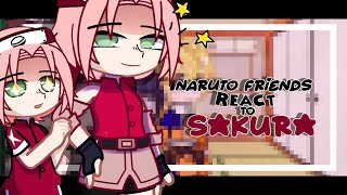 •Naruto Friends React to Sakura Haruno•×🇧🇷🇺🇸🇪🇦🇯🇵 COMPLETE [upl. by Saitam724]